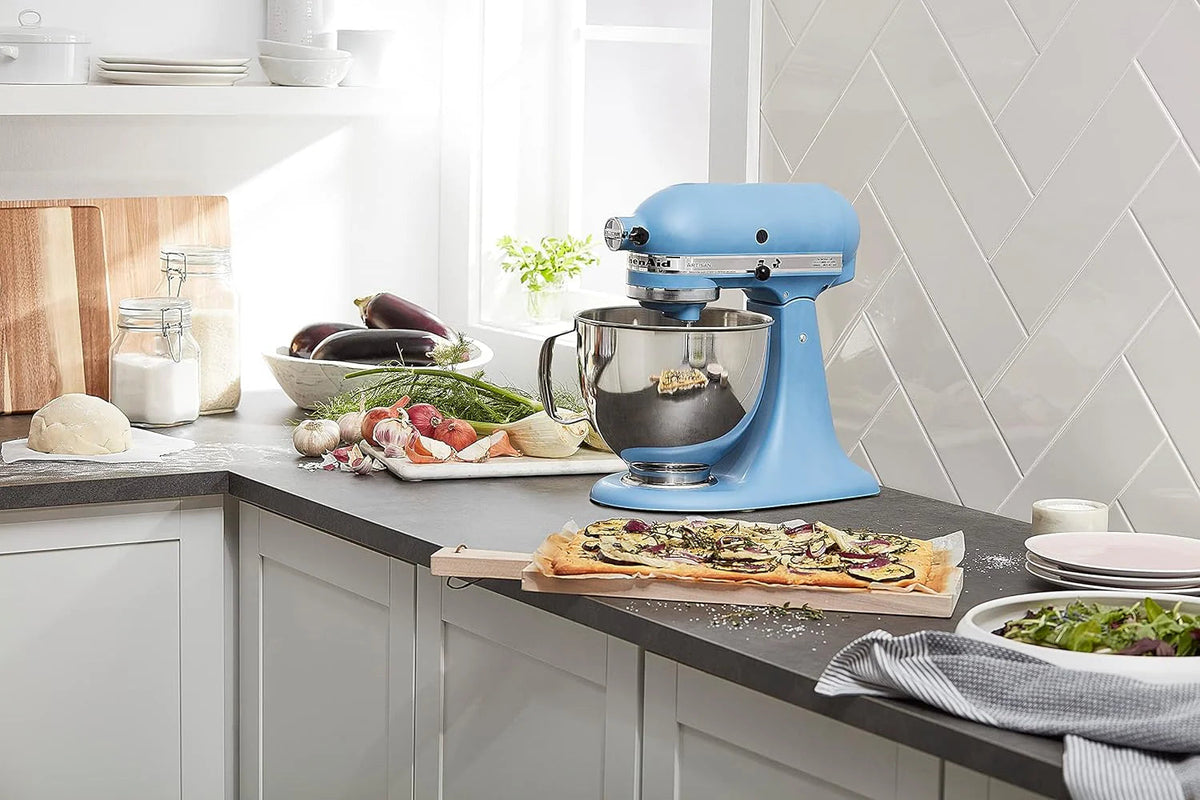 5-Quart Tilt-Head Stand Mixer With Stainless Steel Bowl, 10 Speeds