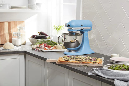 5-Quart Tilt-Head Stand Mixer With Stainless Steel Bowl, 10 Speeds