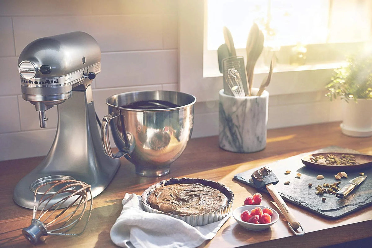 5-Quart Tilt-Head Stand Mixer With Stainless Steel Bowl, 10 Speeds