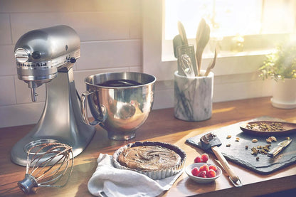 5-Quart Tilt-Head Stand Mixer With Stainless Steel Bowl, 10 Speeds