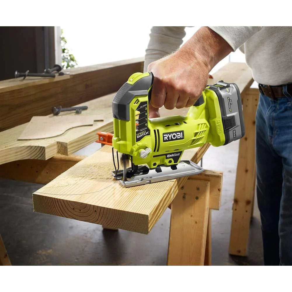 RYOBI ONE+ 18V 10-Piece Cordless Power Tool Set With 3 Batteries And Charger - PCK750KN