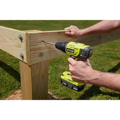 RYOBI ONE+ 18V 10-Piece Cordless Power Tool Set With 3 Batteries And Charger - PCK750KN