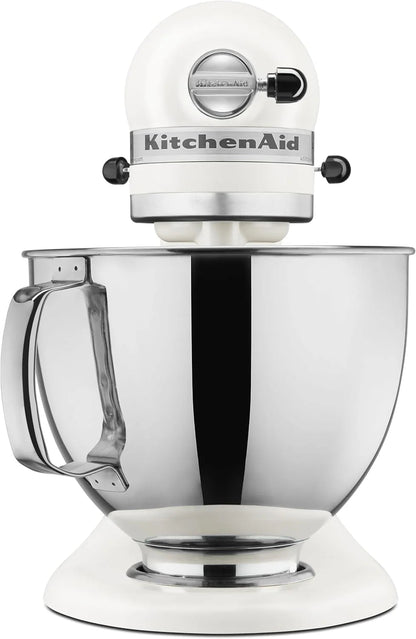 5-Quart Tilt-Head Stand Mixer With Stainless Steel Bowl, 10 Speeds