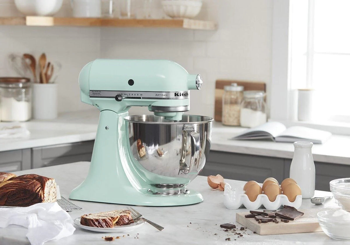 5-Quart Tilt-Head Stand Mixer With Stainless Steel Bowl, 10 Speeds