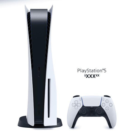 Sony PlayStation 5 Disc Console, White, 1 Controller - 3006634