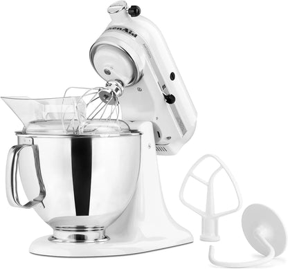 5-Quart Tilt-Head Stand Mixer With Stainless Steel Bowl, 10 Speeds