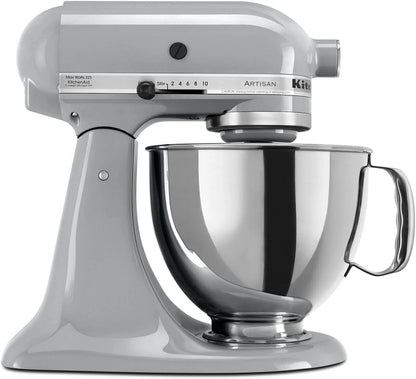 5-Quart Tilt-Head Stand Mixer With Stainless Steel Bowl, 10 Speeds