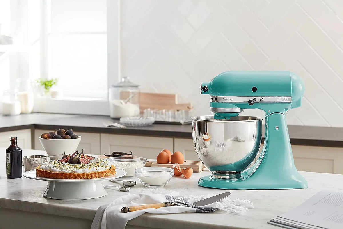 5-Quart Tilt-Head Stand Mixer With Stainless Steel Bowl, 10 Speeds