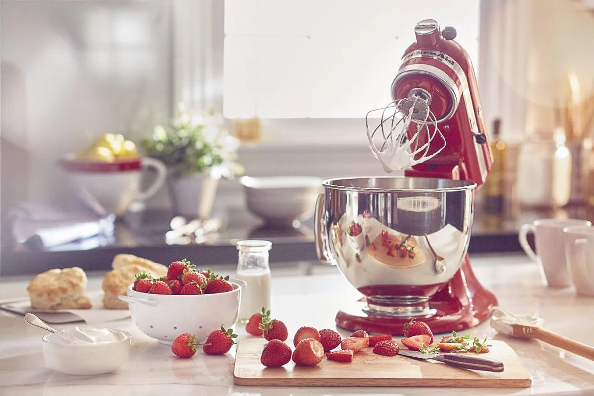 5-Quart Tilt-Head Stand Mixer With Stainless Steel Bowl, 10 Speeds