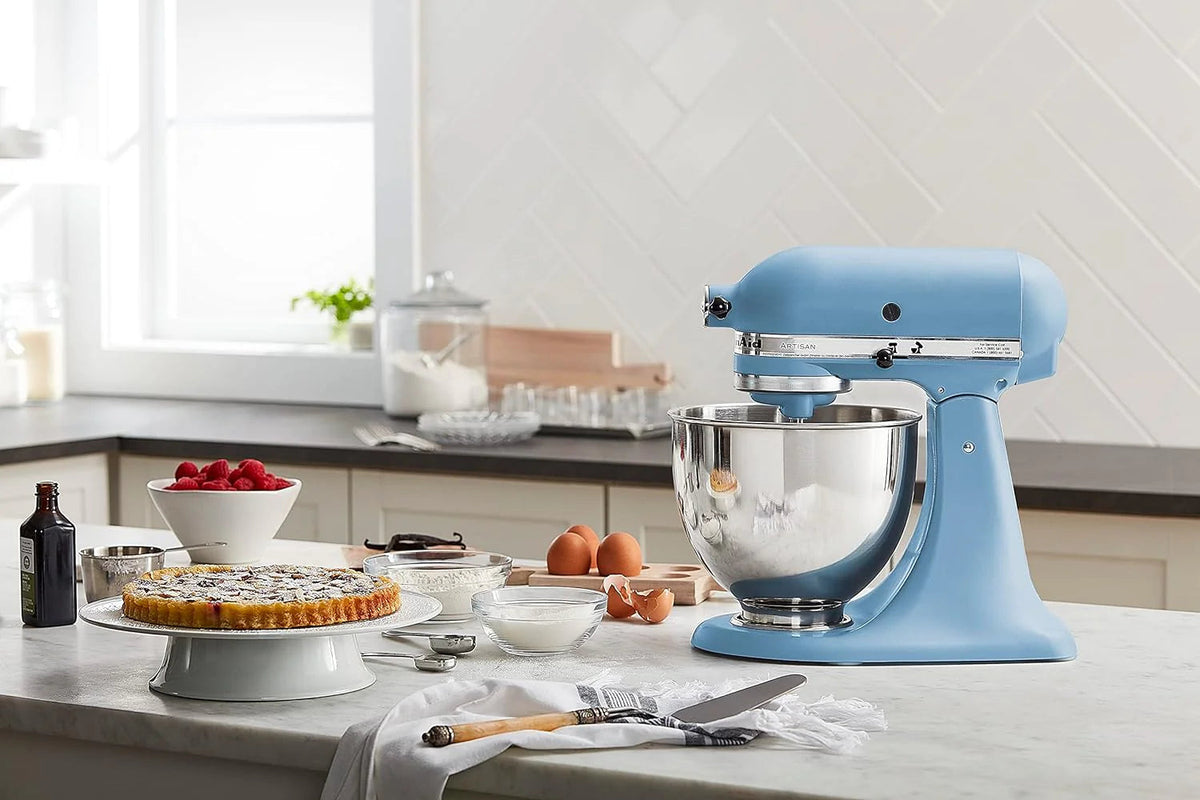 5-Quart Tilt-Head Stand Mixer With Stainless Steel Bowl, 10 Speeds