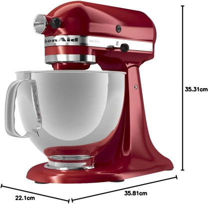 5-Quart Tilt-Head Stand Mixer With Stainless Steel Bowl, 10 Speeds