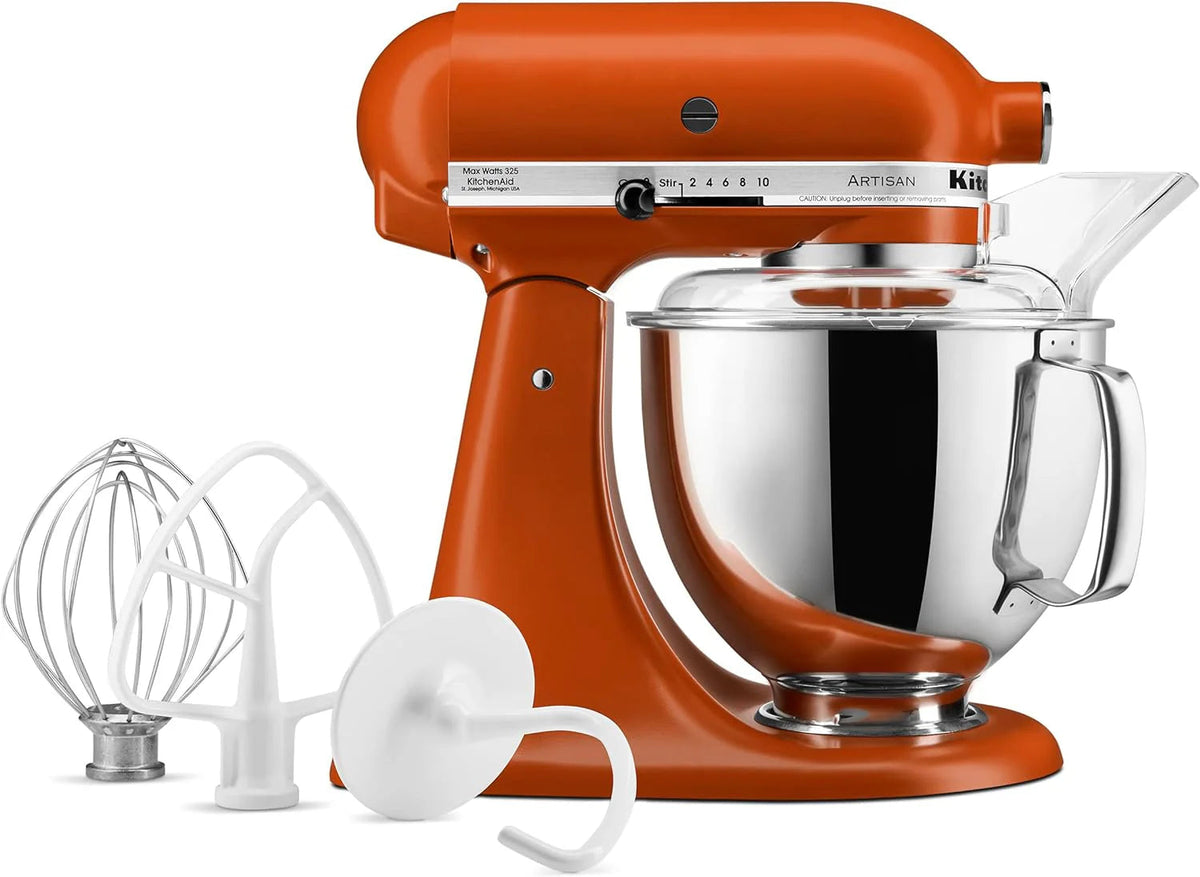 5-Quart Tilt-Head Stand Mixer With Stainless Steel Bowl, 10 Speeds