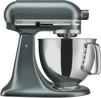 5-Quart Tilt-Head Stand Mixer With Stainless Steel Bowl, 10 Speeds