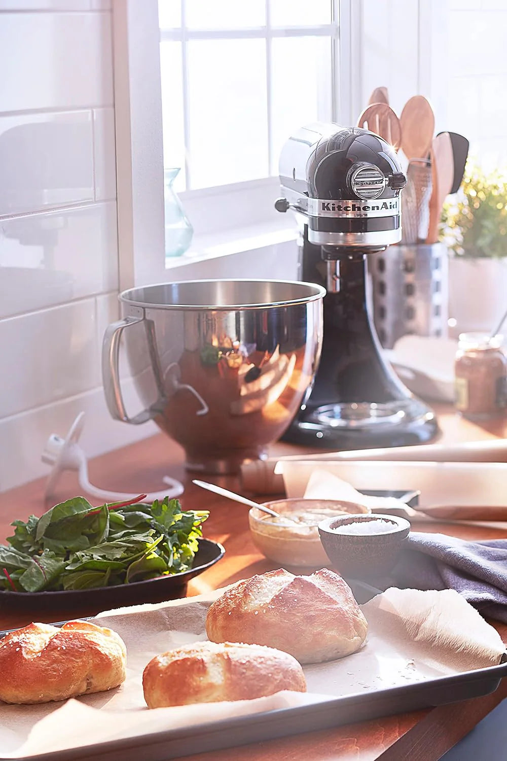 5-Quart Tilt-Head Stand Mixer With Stainless Steel Bowl, 10 Speeds
