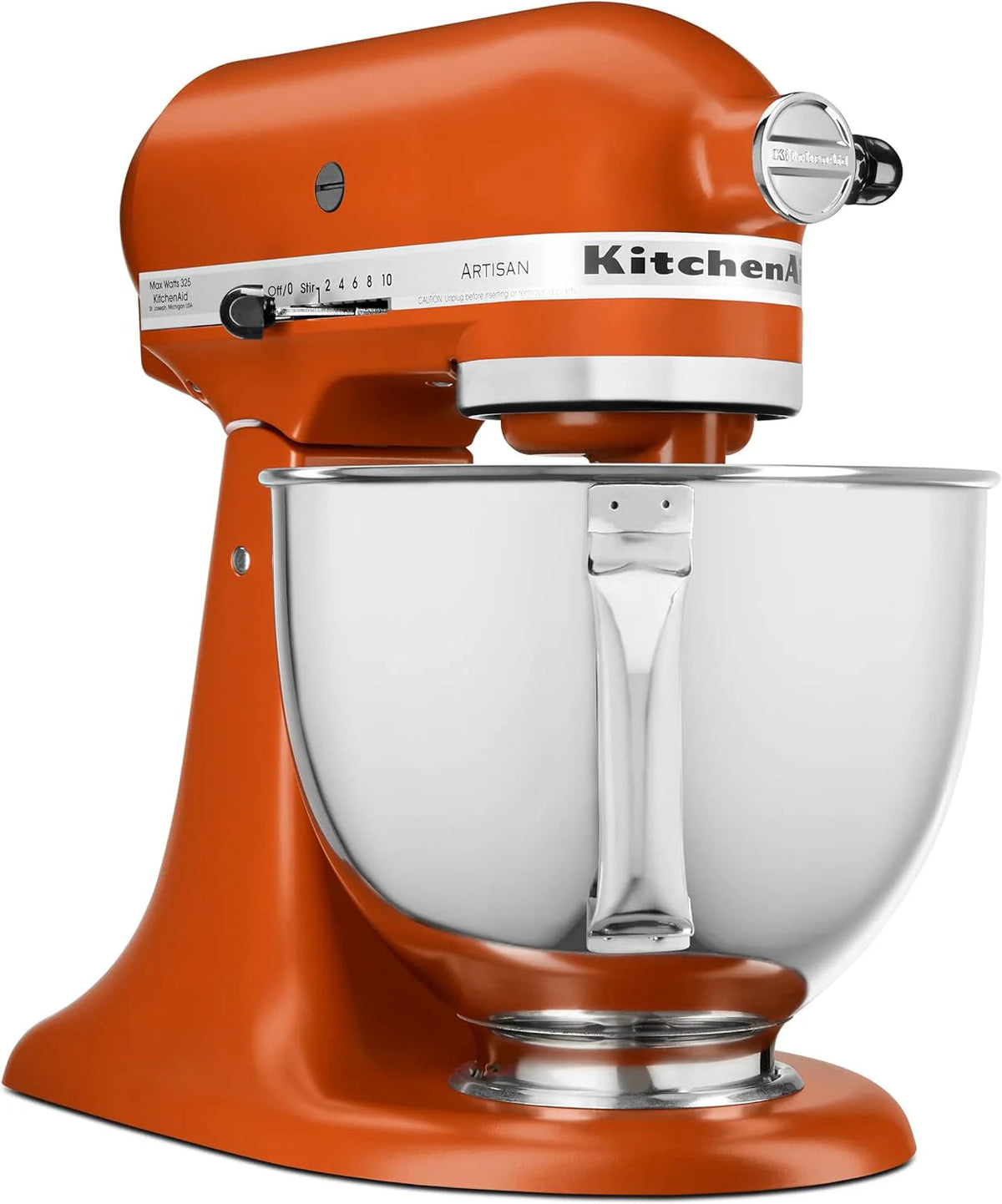 5-Quart Tilt-Head Stand Mixer With Stainless Steel Bowl, 10 Speeds