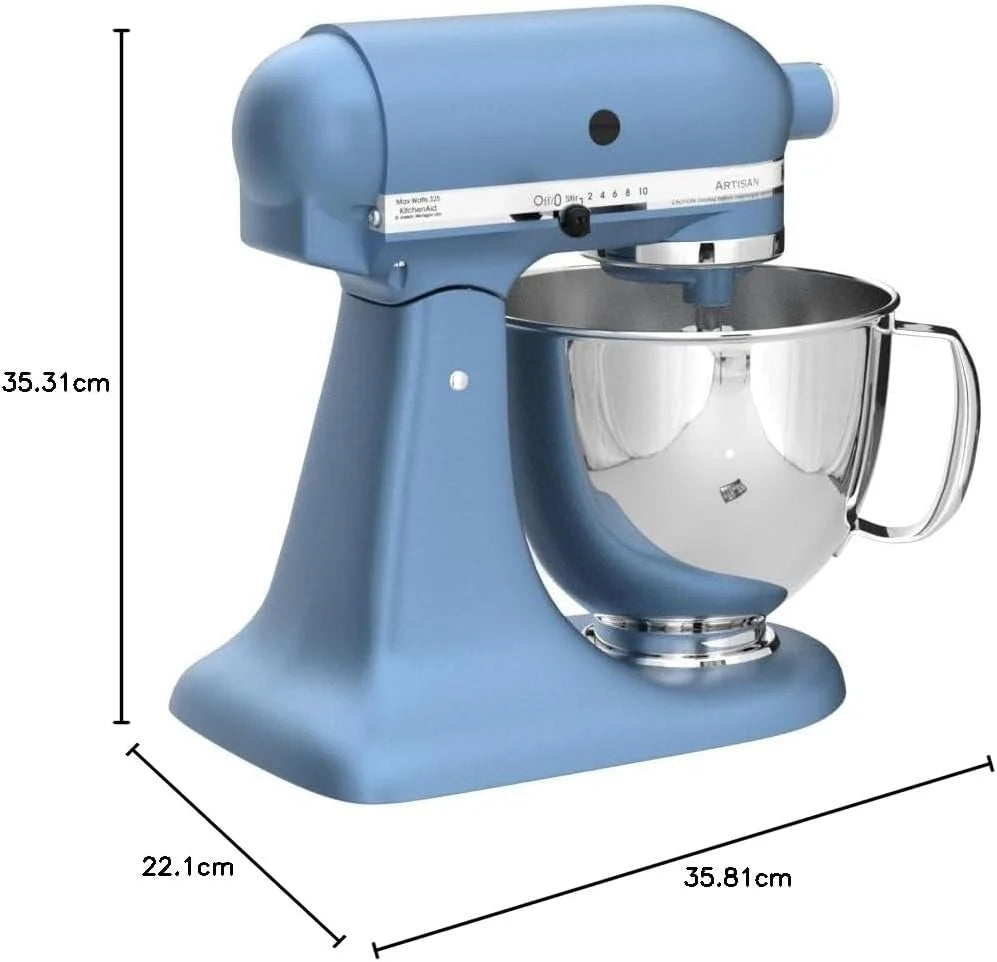 5-Quart Tilt-Head Stand Mixer With Stainless Steel Bowl, 10 Speeds