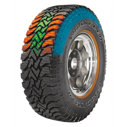 Goodyear Wrangler Authority A/T All-Season Tire 31X10.50R15LT 109Q