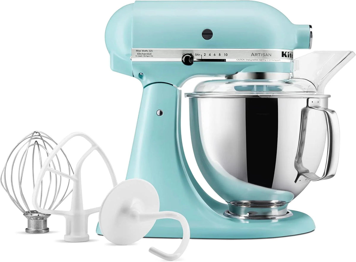 5-Quart Tilt-Head Stand Mixer With Stainless Steel Bowl, 10 Speeds