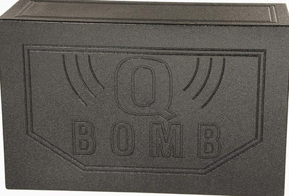QPower Dual 12in Vented Subwoofer Box - QBOMB12VL