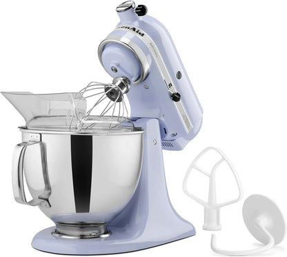 5-Quart Tilt-Head Stand Mixer With Stainless Steel Bowl, 10 Speeds