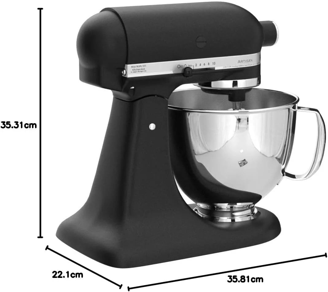 5-Quart Tilt-Head Stand Mixer With Stainless Steel Bowl, 10 Speeds
