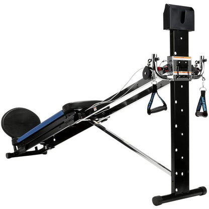 Total Gym XLS Fold Home Gym Workout Machine With Accessories