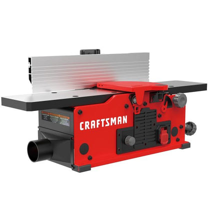 10 Amp Bench Jointer, 6 Inch Board Width, Gray