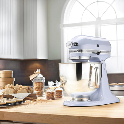 5-Quart Tilt-Head Stand Mixer With Stainless Steel Bowl, 10 Speeds