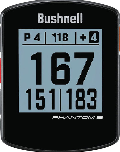 Bushnell Phantom 2 Golf GPS Rangefinder - Black
