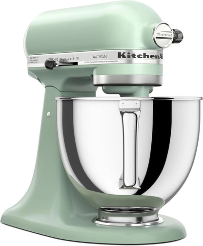 5-Quart Tilt-Head Stand Mixer With Stainless Steel Bowl, 10 Speeds