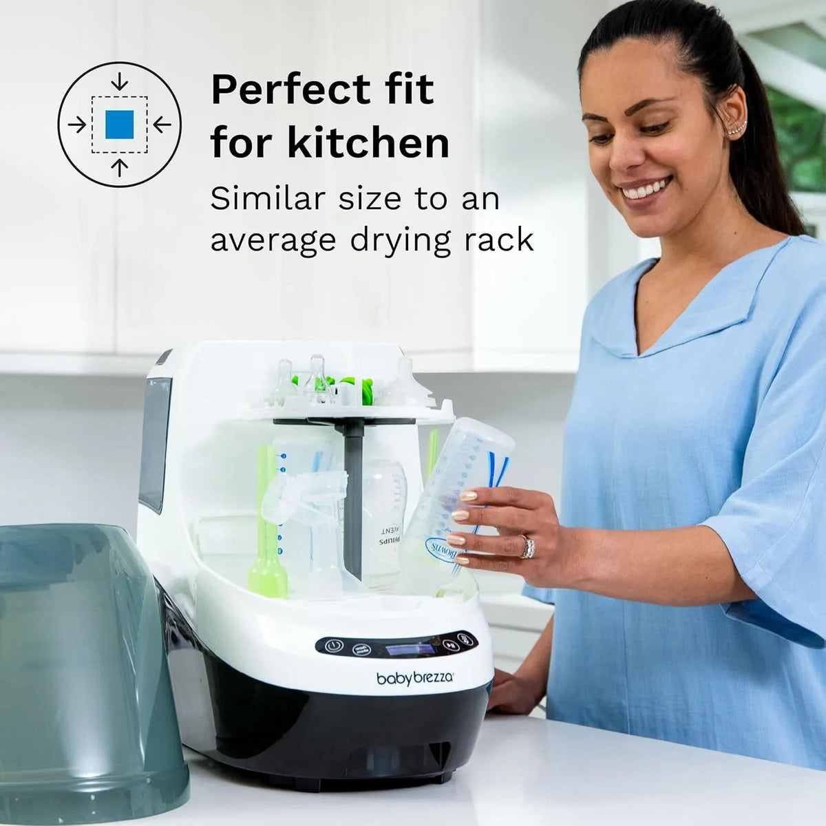 Baby Brezza Baby Bottle Washer Pro - Washer, Sterilizer & Dryer, Up To 4 Bottles
