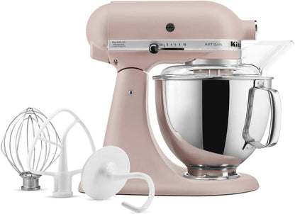 5-Quart Tilt-Head Stand Mixer With Stainless Steel Bowl, 10 Speeds