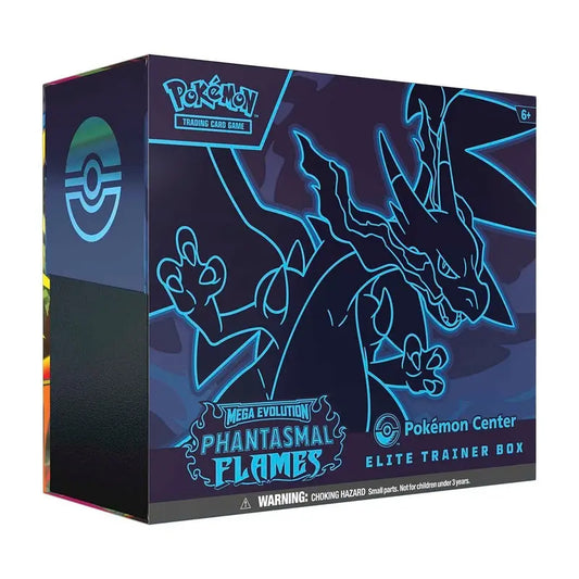Pokemon TCG Mega Evolution: Phantasmal Flames Elite Trainer Box - Pokemon Center Edition