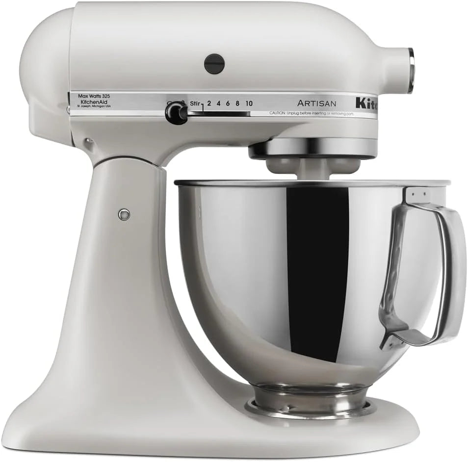 5-Quart Tilt-Head Stand Mixer With Stainless Steel Bowl, 10 Speeds