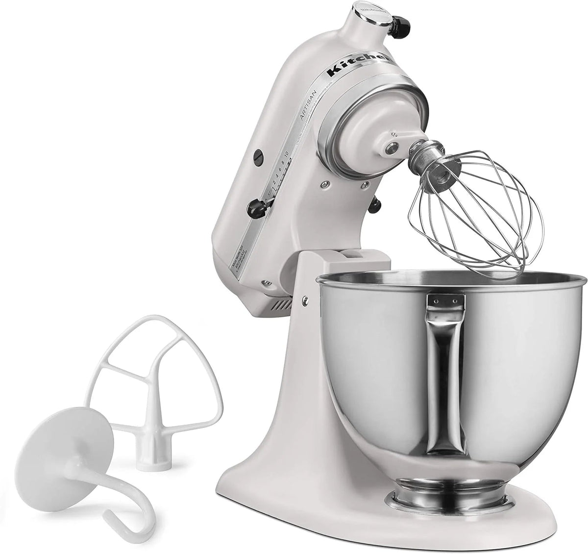 5-Quart Tilt-Head Stand Mixer With Stainless Steel Bowl, 10 Speeds