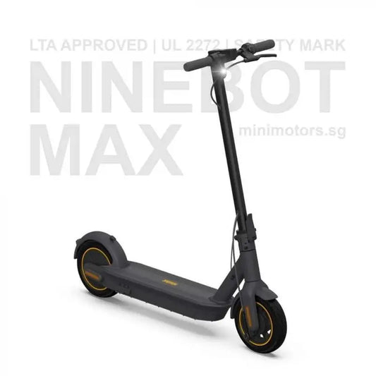 Segway Ninebot MAX G30/G30P Electric Scooter - 65 km (40 mi), 30 km/h (18.6 mph)