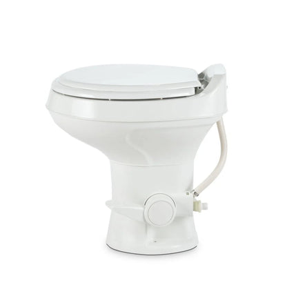 Dometic 300 Series Standard Height Heavy Duty Plastic RV Toilet, White - 302300071
