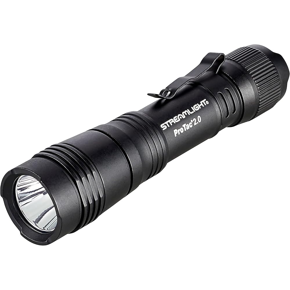 Streamlight ProTac 2.0 Rechargeable Tactical LED Flashlight 2000 Lumens Black - 89000
