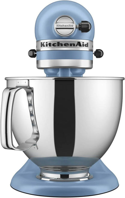 5-Quart Tilt-Head Stand Mixer With Stainless Steel Bowl, 10 Speeds