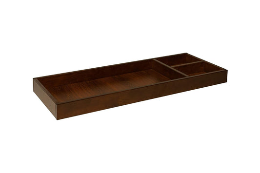 Universal Wide Removable Wooden Changing Tray - Espresso
