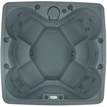 AquaRest Spas 6-Person 29-Jet Plug-and-Play Square Hot Tub With Ozonator - AR-600P