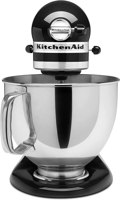 5-Quart Tilt-Head Stand Mixer With Stainless Steel Bowl, 10 Speeds