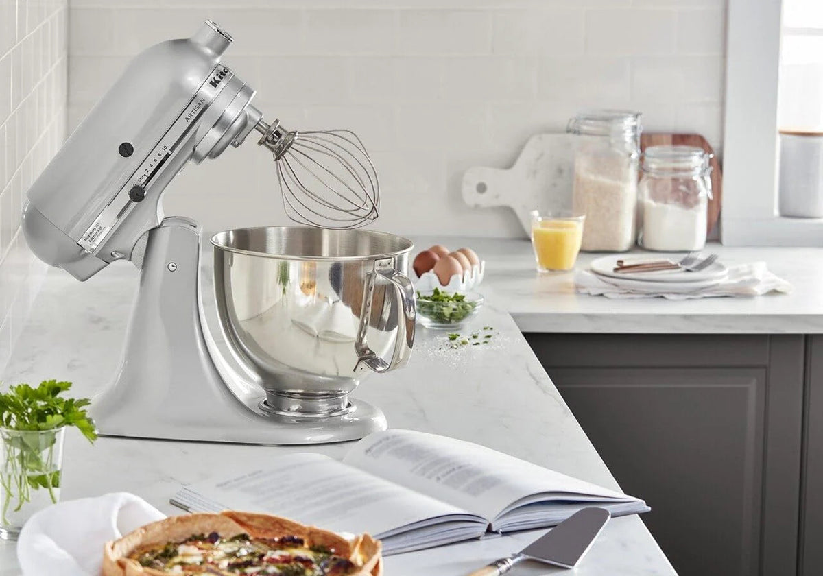 5-Quart Tilt-Head Stand Mixer With Stainless Steel Bowl, 10 Speeds