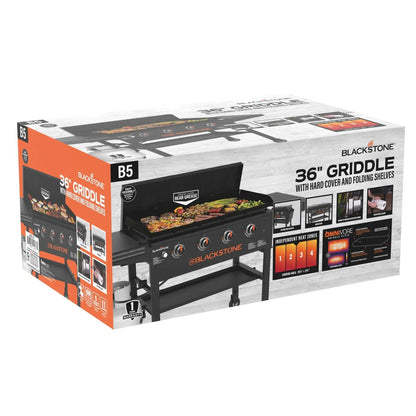 Blackstone Original 4-Burner 36in Propane Omnivore Griddle With Hard Cover - 2177