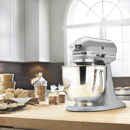 5-Quart Tilt-Head Stand Mixer With Stainless Steel Bowl, 10 Speeds