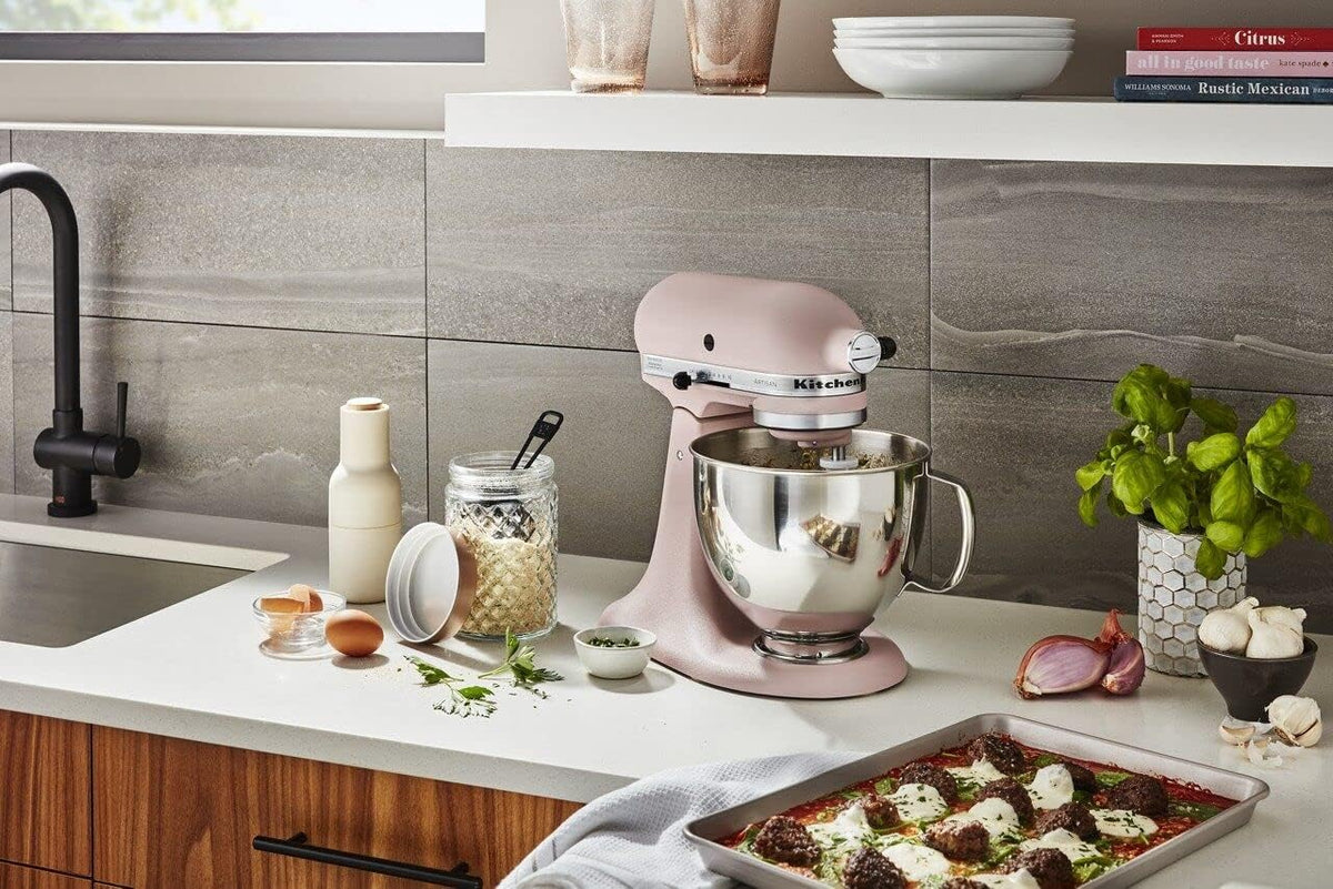 5-Quart Tilt-Head Stand Mixer With Stainless Steel Bowl, 10 Speeds